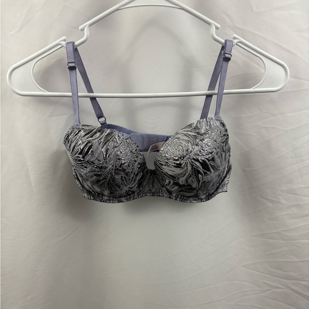 Victoria’s Secret Dream Angels Lined Demi 32D Purple Bra - Picture 9 of 9